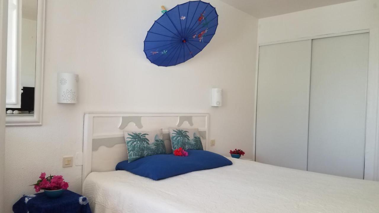 Appartement rez-de-chaussée de villa à 1 minute de la plage Saint-Francois  Esterno foto