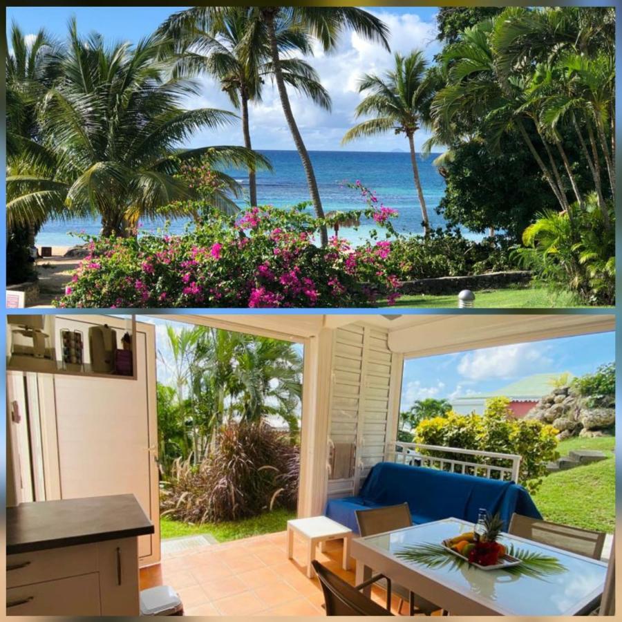 Appartement rez-de-chaussée de villa à 1 minute de la plage Saint-Francois  Esterno foto