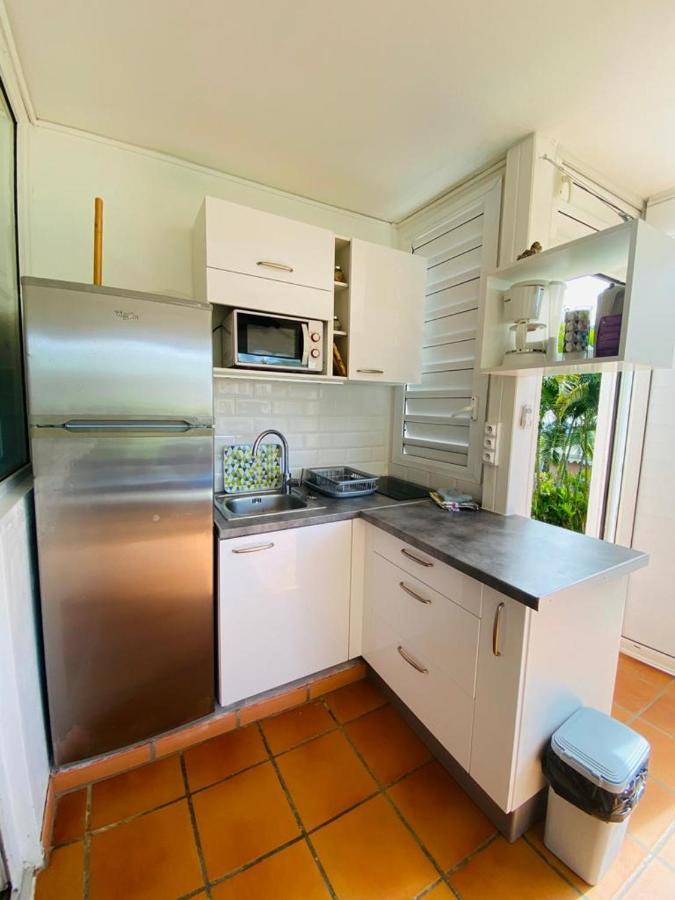 Appartement rez-de-chaussée de villa à 1 minute de la plage Saint-Francois  Esterno foto